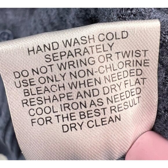 Olive And Oak Top Womens S Blue Waffle Knit Shirt Long Sleeve Button Thermal - Picture 12 of 12